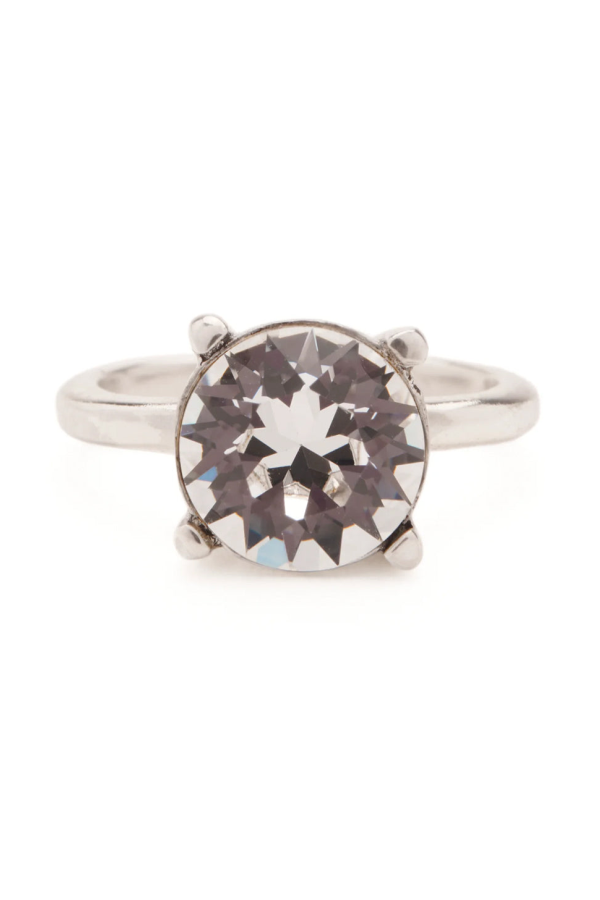 Collina Strada Crystal Clear Toe Ring