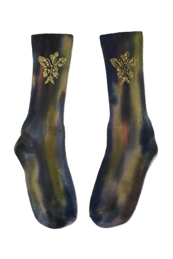 Collina Strada Sky Aurora Rhinestone Socks