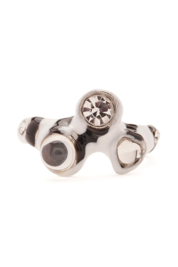 Collina Strada Zebra Stripe Florence Ring