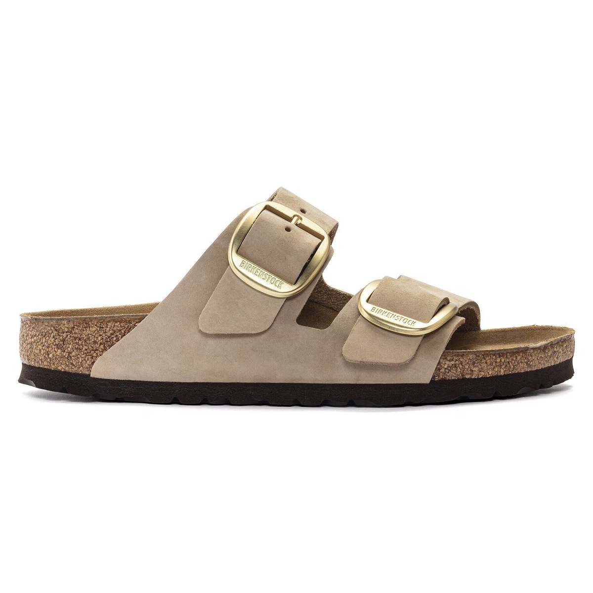 Birkenstock Arizona Big Buckle Nubuck Leather Regular Sandals - Image 3 of 8