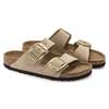 Birkenstock Arizona Big Buckle Nubuck Leather Regular Sandals - Thumbnail 5