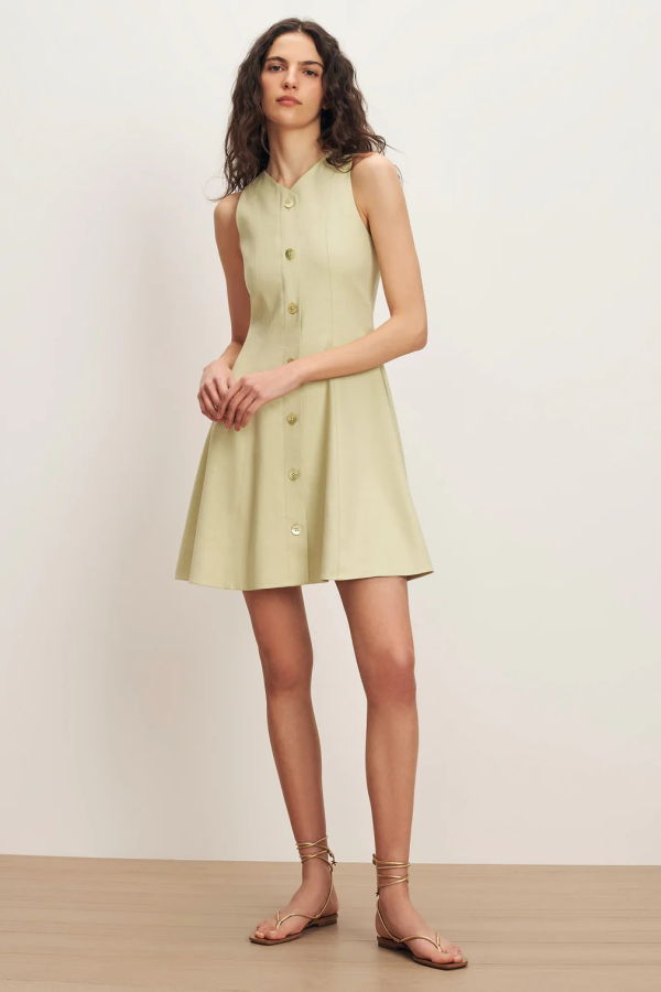 Veronica Beard Steiner Dress - Pistachio