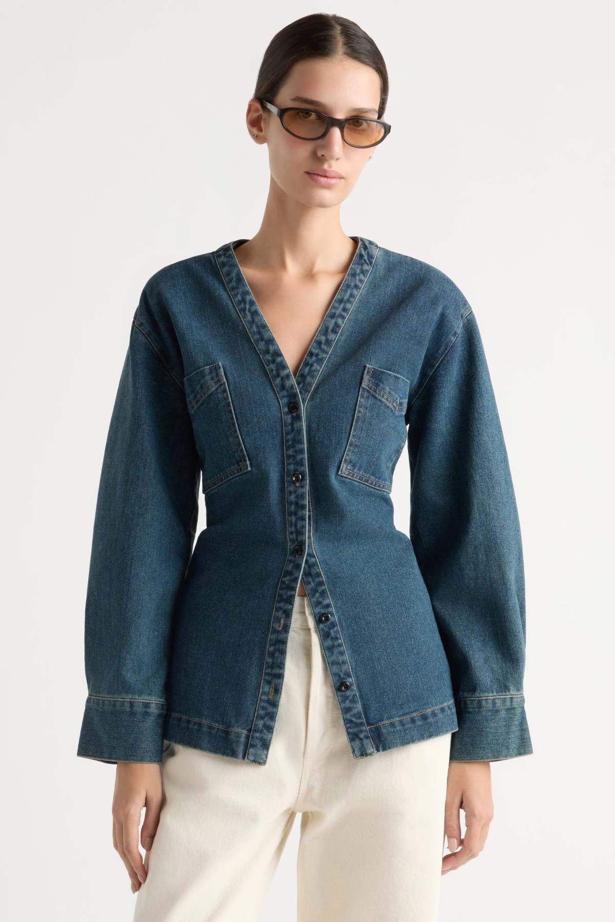 Modern Citizen Emmett Denim Jacket - Indigo - Image 2 of 6