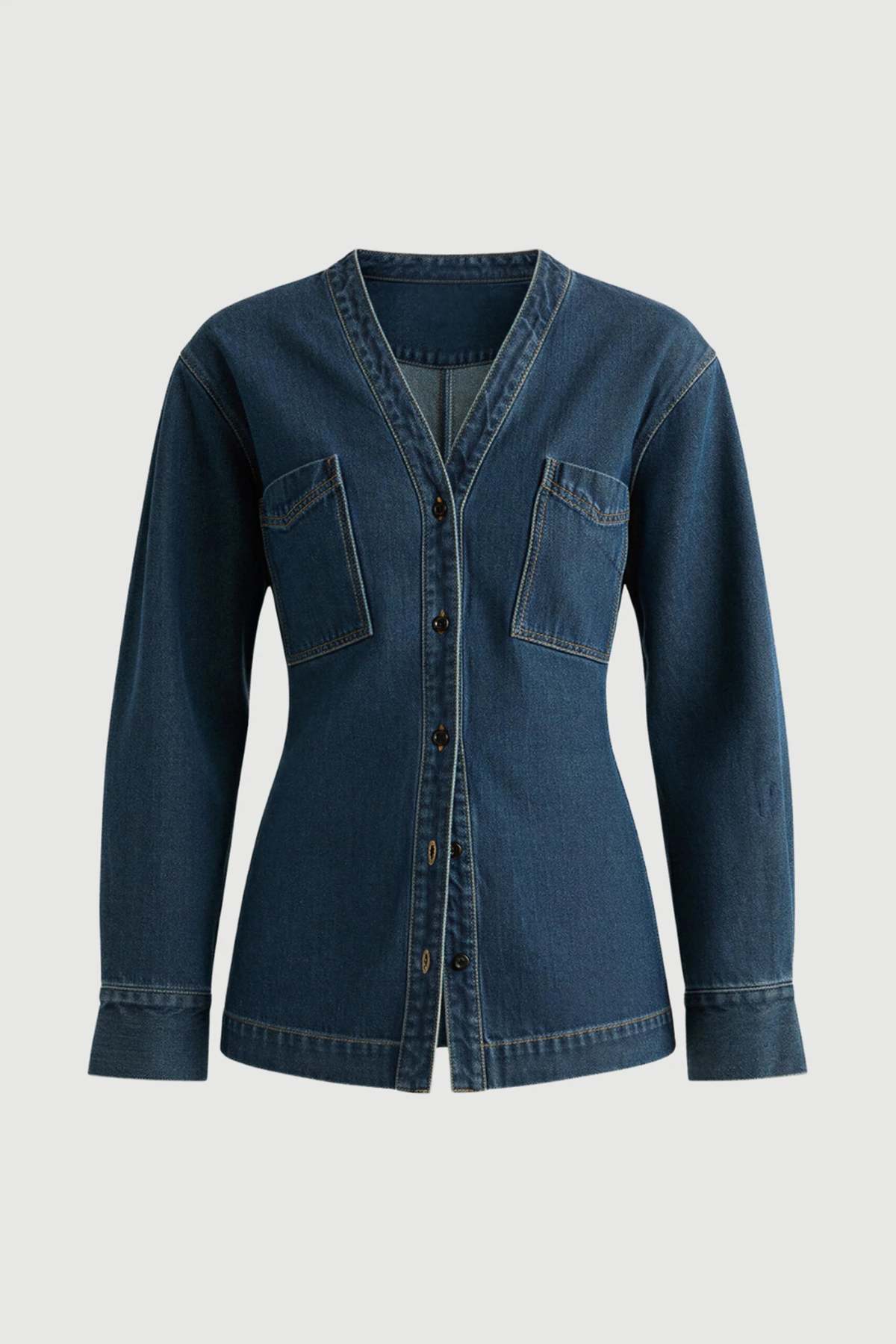 Modern Citizen Emmett Denim Jacket - Indigo - Image 6 of 6