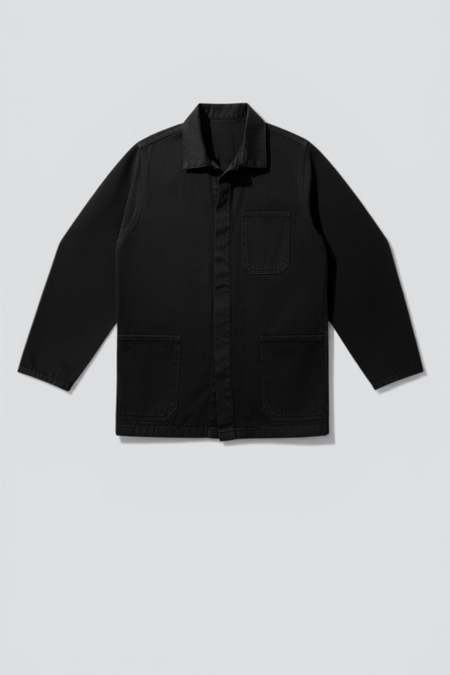 UOMO掲載 LEMAIRE BOXY BLOUSONミッドナイトグリーン L Lemaire Boxy Blouson - Midnight Green | Garmentory