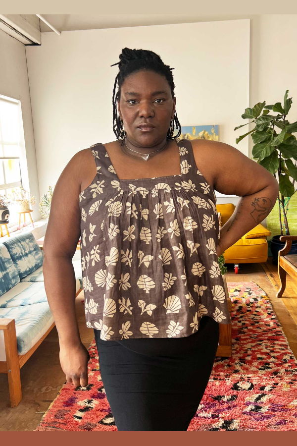 Ace & Jig Quincy Top - Botanical