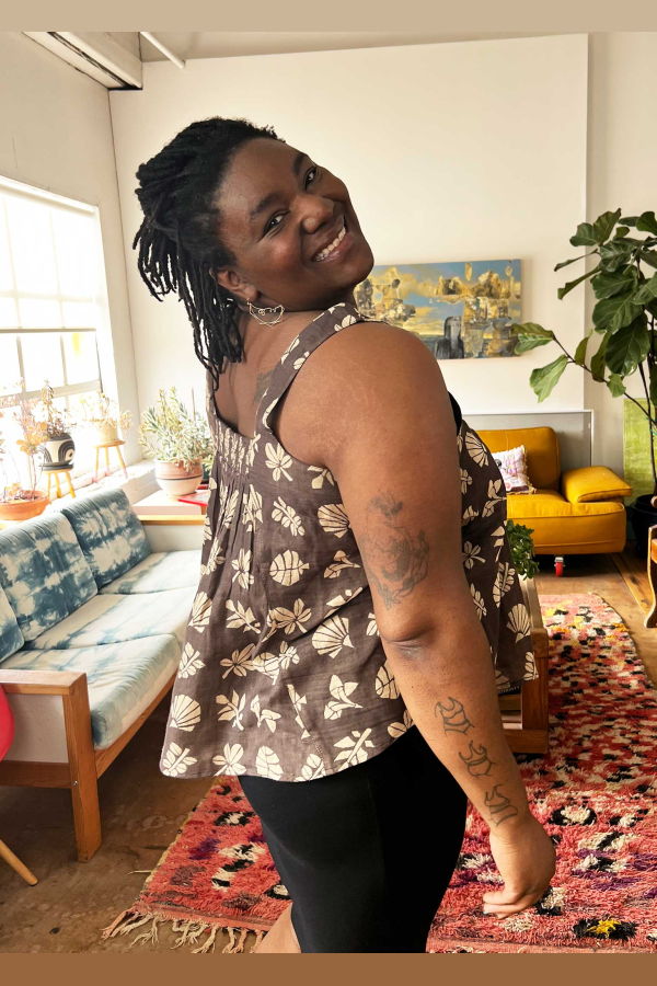 Ace & Jig Quincy Top - Botanical