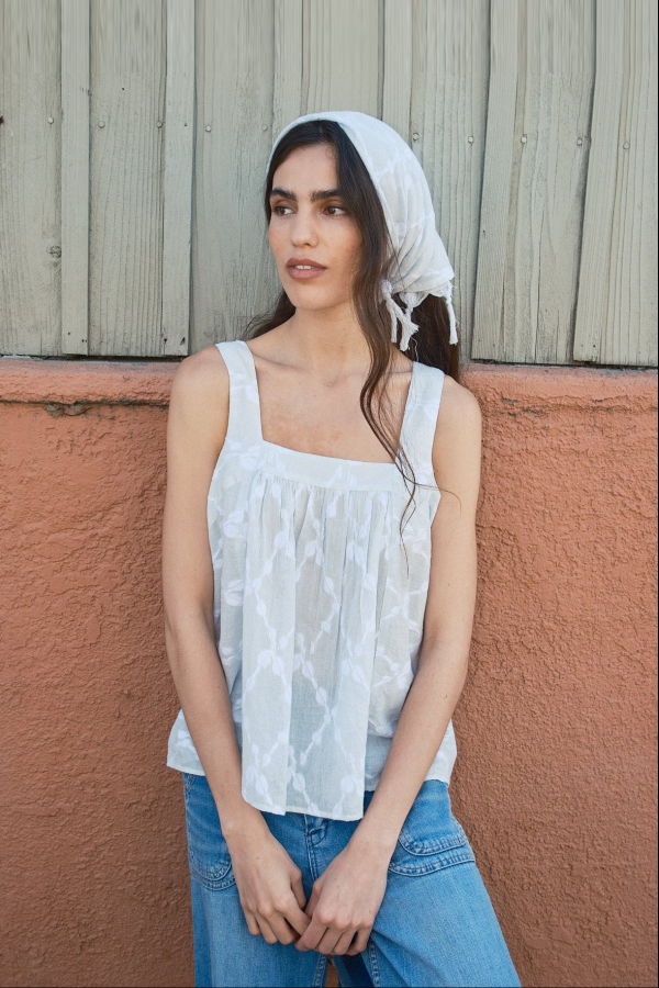 Ace & Jig Tassel Bandana - Sonnet
