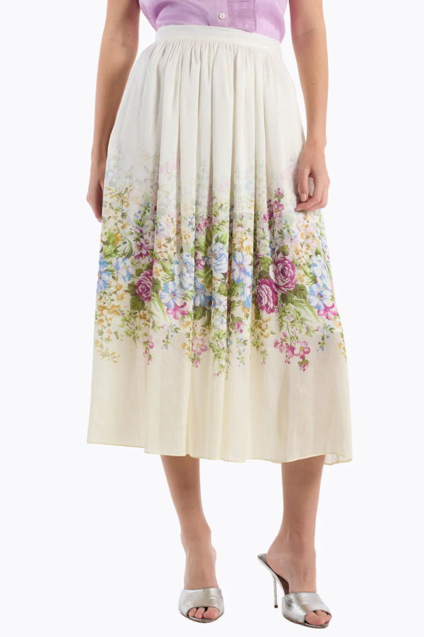 CHRISTY LYNN Katrina Skirt - Camellia Multi