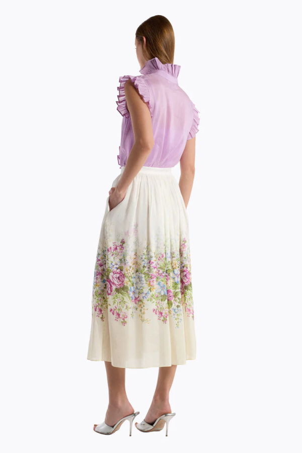 CHRISTY LYNN Katrina Skirt - Camellia Multi