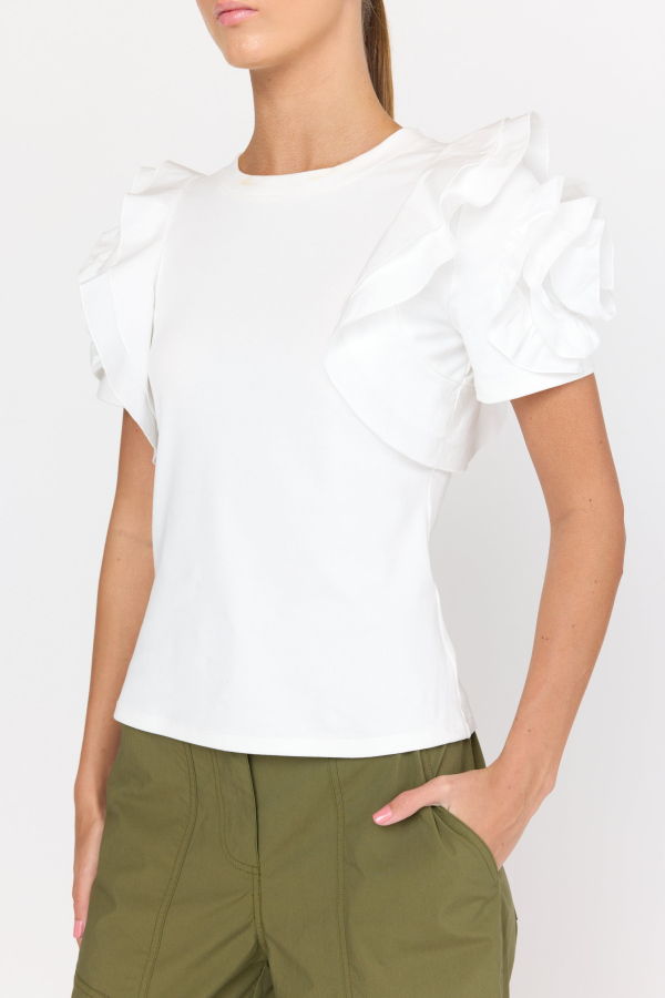 CHRISTY LYNN Kinsley Top - White