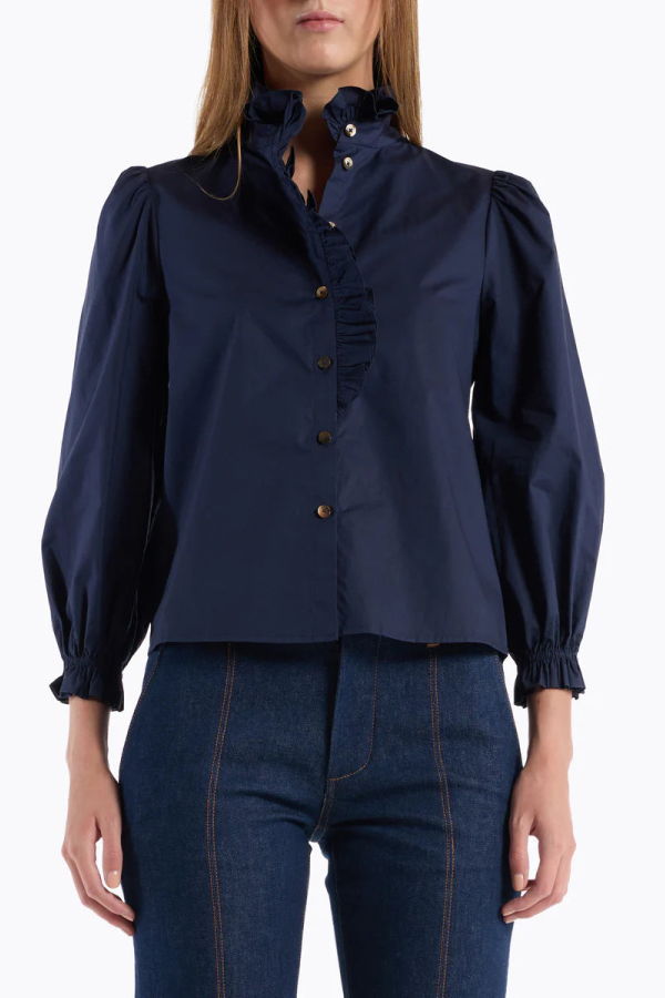 CHRISTY LYNN Medora Top - Navy