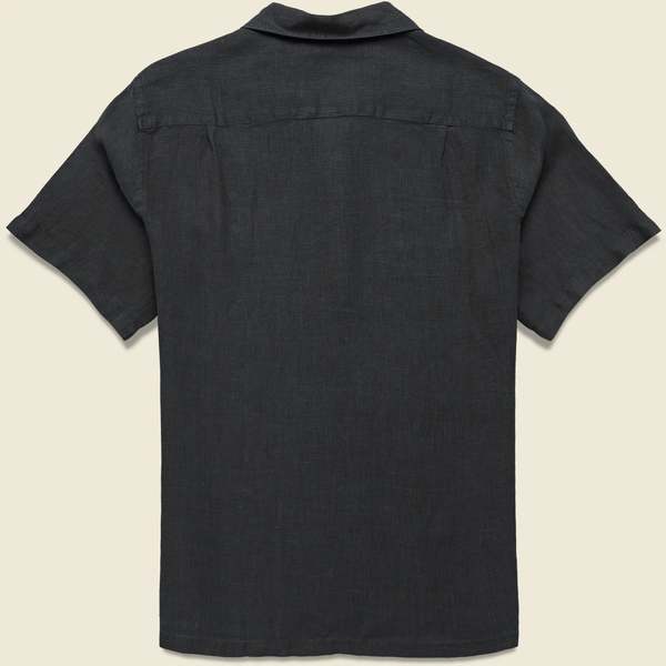 Portuguese Flannel Linen Camp Collar Shirt