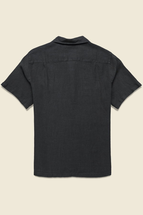 Portuguese Flannel Linen Camp Collar Shirt