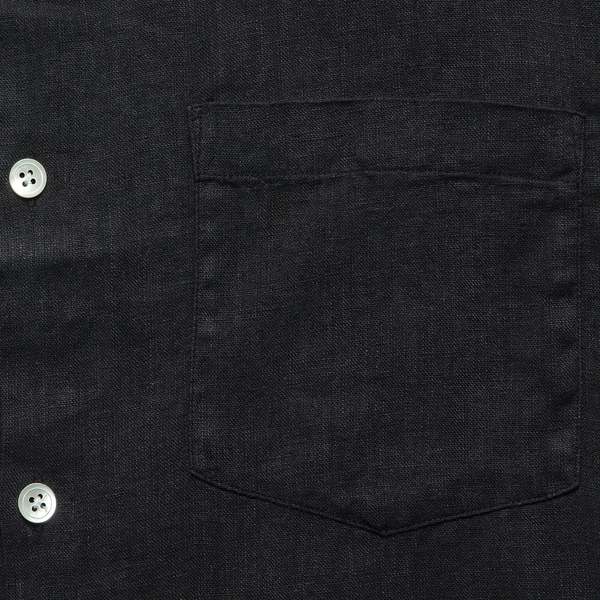 Portuguese Flannel Linen Camp Collar Shirt