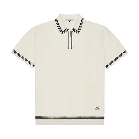 MALBON GOLF Clearwater Terry Polo - Navy | Garmentory