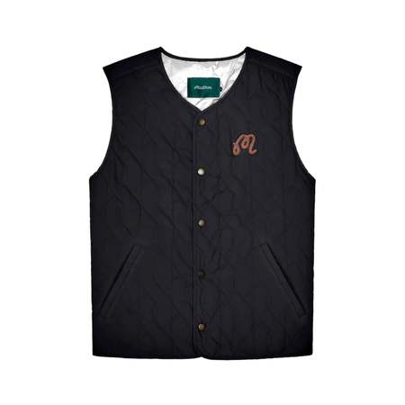 Engineered Garments Black Cover Insulated Vest | Garmentory