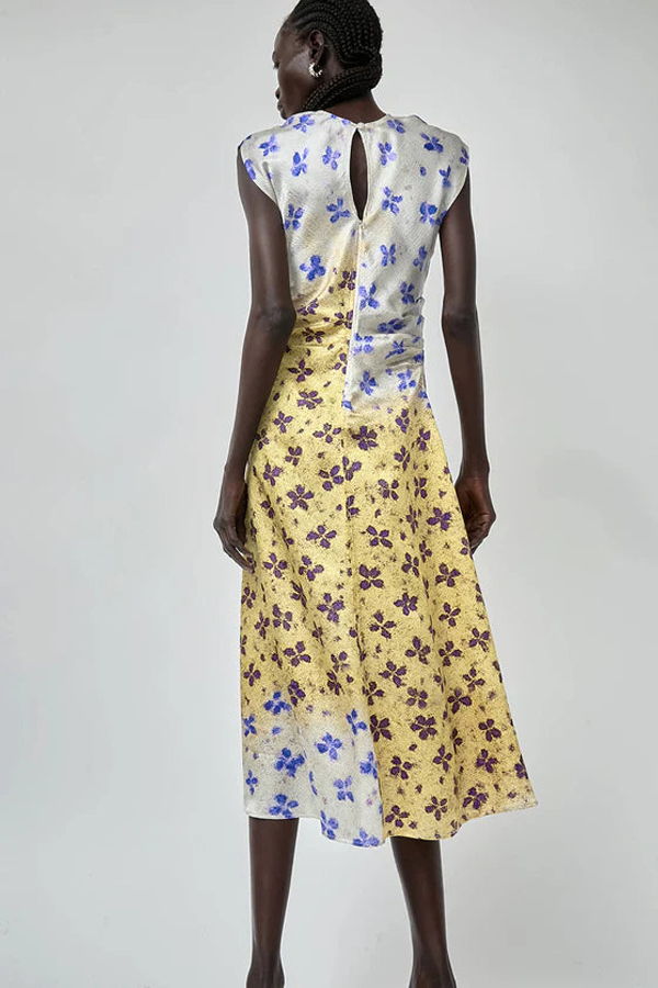 No. 6 Store Rochelle Dress in Dip Dye