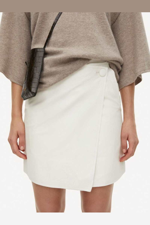 By Malene Birger Esmaa Wrap Midi Skirt