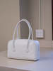 Marge Sherwood Soft Boston Small Bag - White Crinkle - Thumbnail 2