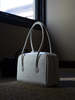 Marge Sherwood Soft Boston Small Bag - White Crinkle - Thumbnail 3