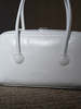 Marge Sherwood Soft Boston Small Bag - White Crinkle - Thumbnail 7