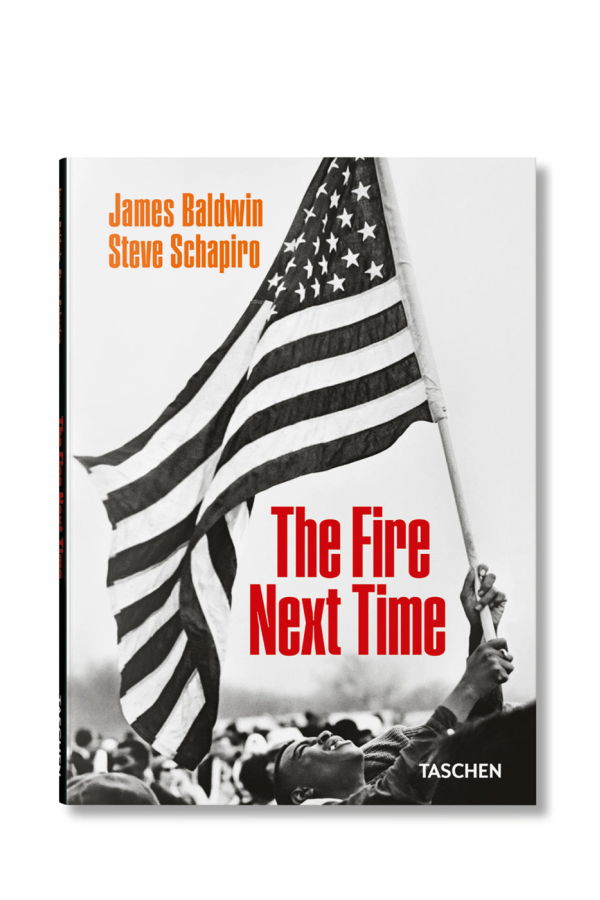"The Fire Next Time" by James Baldwin, Steve Schapiro Book