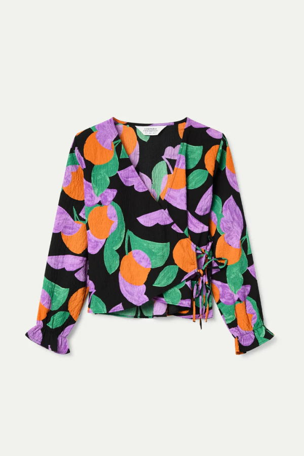 Compania Fantastica Apricot Blouse