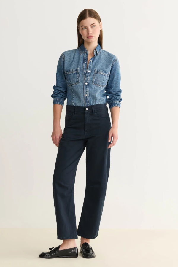 Warp + Weft BNA Twill Soft Barrel Pants
