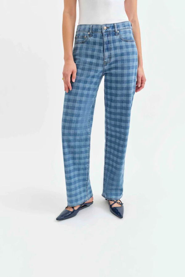 DAZE 1999 Denim Check 90's Fit Jeans