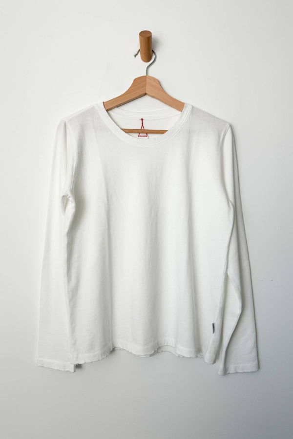 Le Bon Shoppe Everyday Long Sleeve Tee - Vintage White