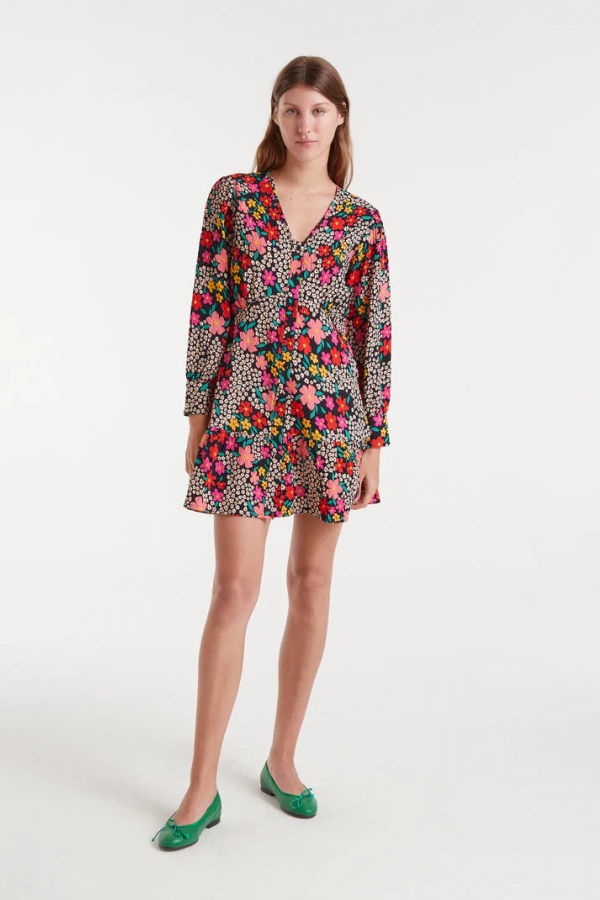 Compania Fantastica Garden Print Dress