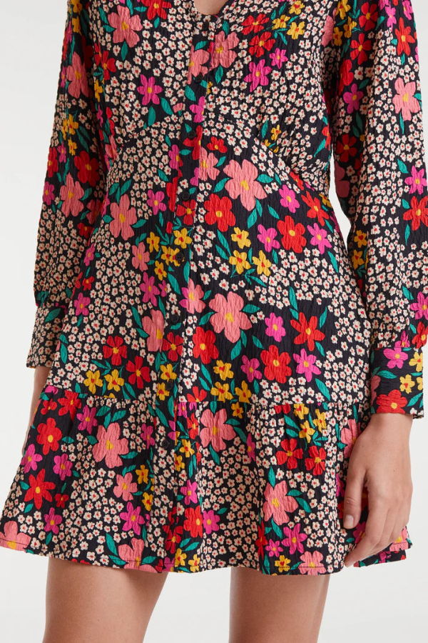 Compania Fantastica Garden Print Dress