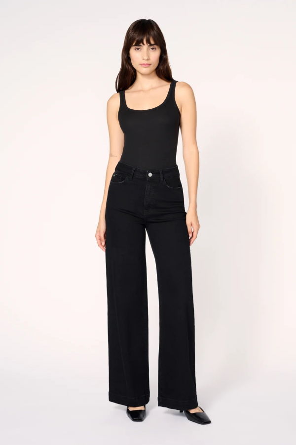 Warp + Weft NCE Wide Leg Jeans