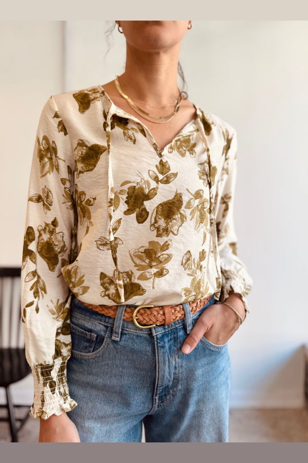 Velvet Heart Penny Floral Blouse