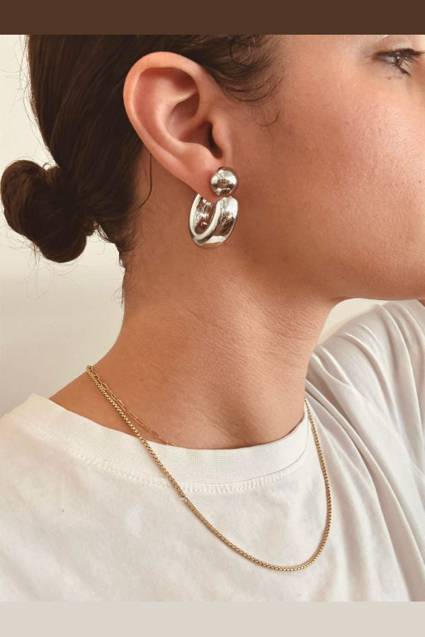 WINSOME Semi Hoops Earrings