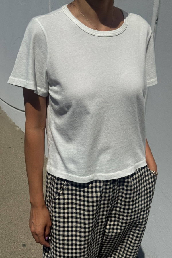 Le Bon Shoppe The Little Boy Tee - Vintage White