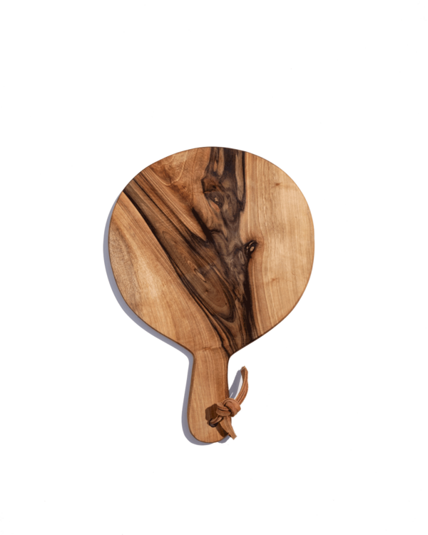 Une Vie Nomade Round Cutting Boards - Walnut