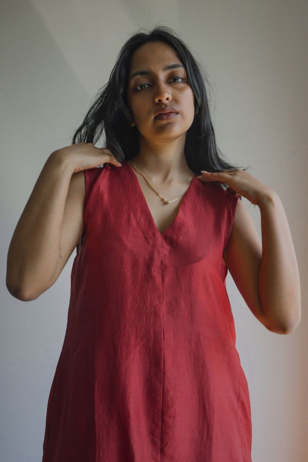 Studio Within Chili Red Dress