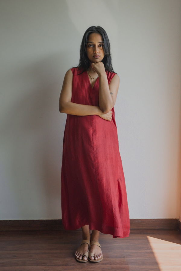 Studio Within Chili Red Dress