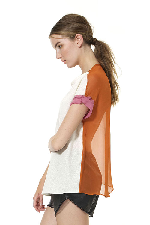 Heidi Merrick Basque Relaxed Blouse Heidi Merrick Basque Relaxed Blouse