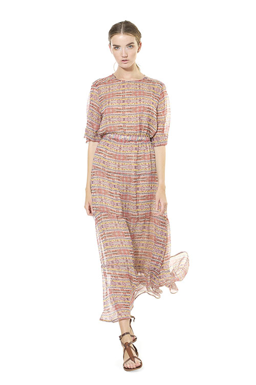 Heidi Merrick Sahara Cutout Tea Dress Heidi Merrick Sahara Cutout Tea Dress