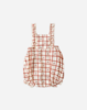 Rylee + Cru Cherry Check Romper - Thumbnail 1