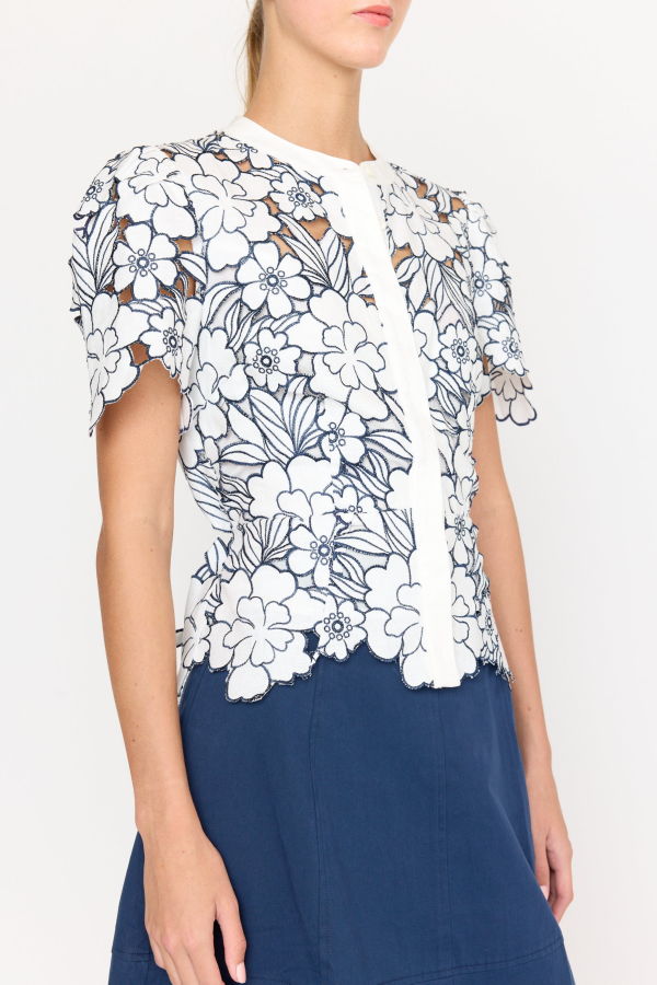 CHRISTY LYNN Bree Top - Ivory Magnolia