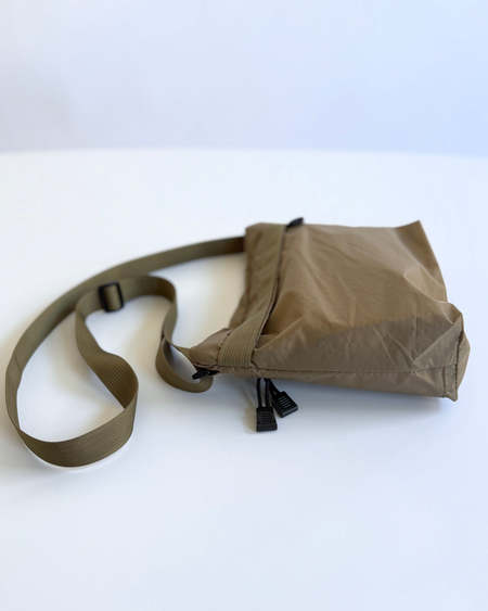 Porter Yoshida & Co Smoky Vertical Shoulder Bag - Brown | Garmentory