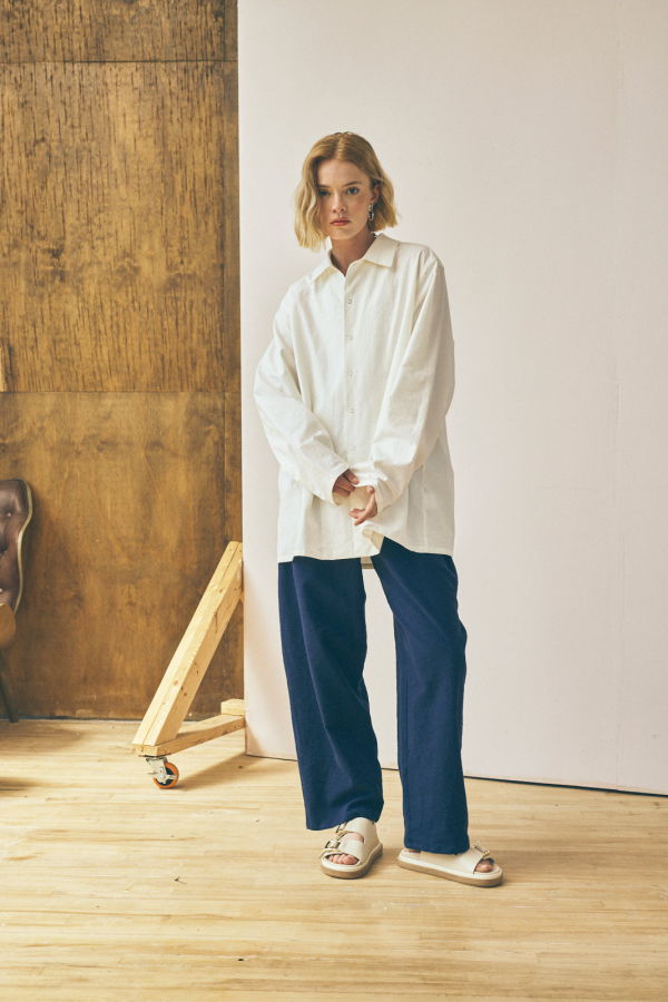 Devlyn Van Loon Oversized Snap Shirt
