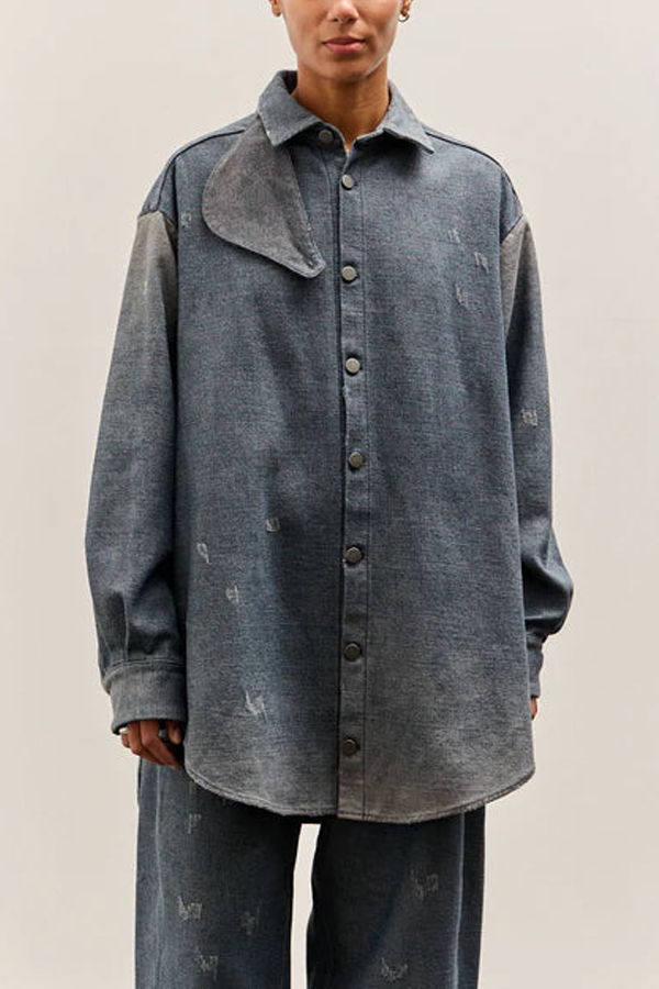 Lauren Manoogian Worn Gaiter Shirt