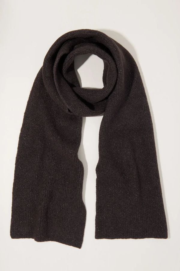 Lauren Manoogian Loft Rib Scarf - Coal
