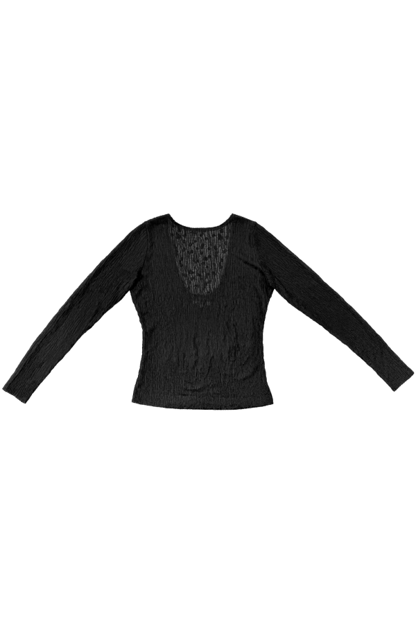 Ali Golden Flower Low Back Top
