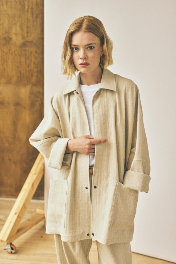 Devlyn Van Loon Oversized Shirt Jacket